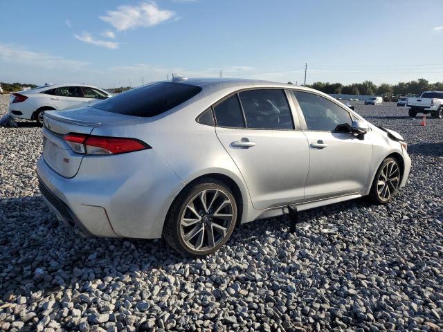 5YFS4MCE4MP058166 - 2021 TOYOTA COROLLA SE Արծաթագույն լուսանկար 3