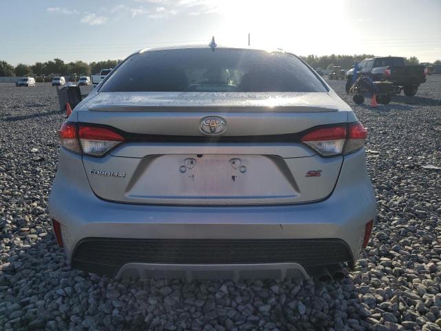 5YFS4MCE4MP058166 - 2021 TOYOTA COROLLA SE Արծաթագույն լուսանկար 6