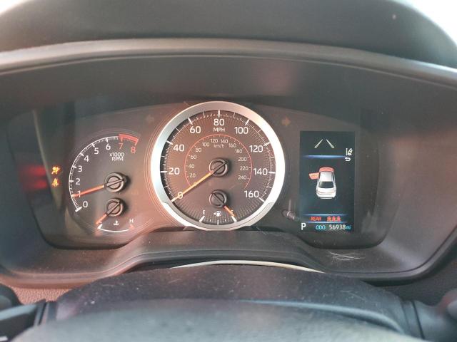 5YFS4MCE4MP058166 - 2021 TOYOTA COROLLA SE Արծաթագույն լուսանկար 9