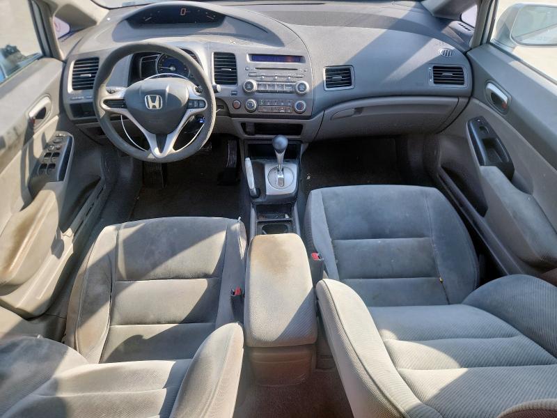 19XFA16599E026214 - 2009 HONDA CIVIC LX SILVER photo 8