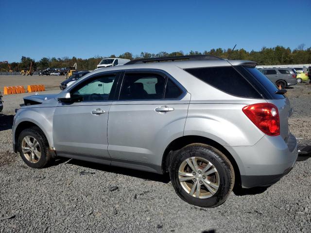 1GNFLFEK7FZ144445 - 2015 CHEVROLET EQUINOX LT Srebrny zdjęcie 2