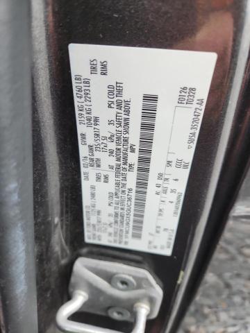 1FMCU9GX5GUC36716 - 2016 FORD ESCAPE SE 灰色 照片 13