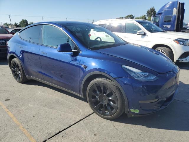 7SAYGDEE9PA077875 - 2023 TESLA MODEL Y 蓝色 照片 4
