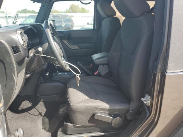 1C4AJWAG7EL303296 - 2014 JEEP WRANGLER SPORT 石墨色 照片 7