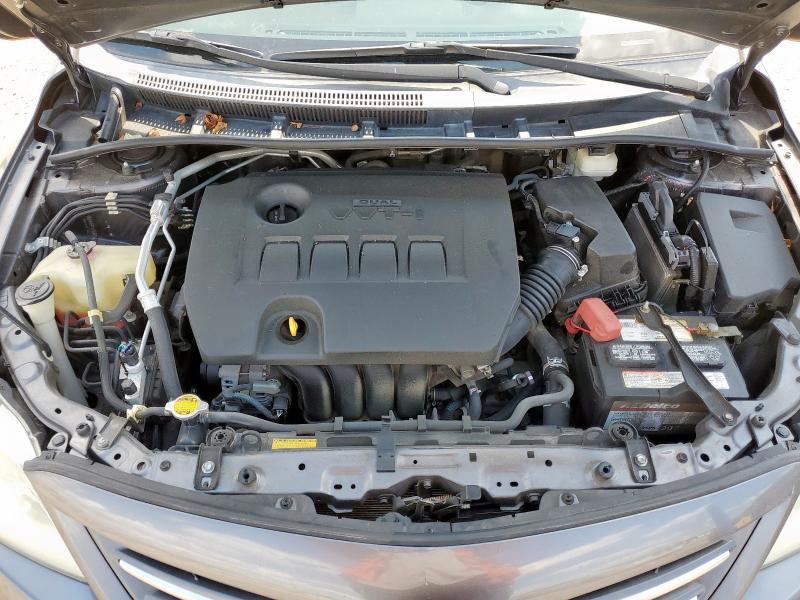 5YFBU4EE6DP138629 - 2013 TOYOTA COROLLA BASE Сірий фото 11