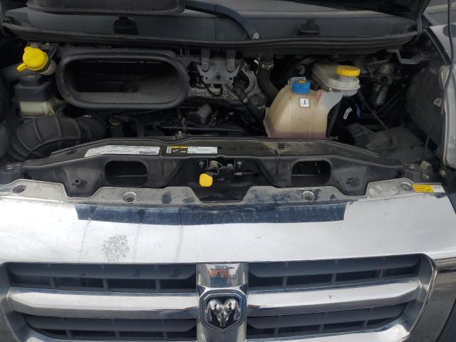 3C6TRVDG5JE144439 - 2018 RAM PROMASTER 2500 HIGH შავი ფოტო 12