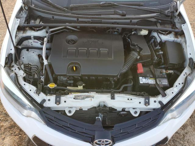 2T1BURHE6FC337286 - 2015 TOYOTA COROLLA L WHITE photo 11