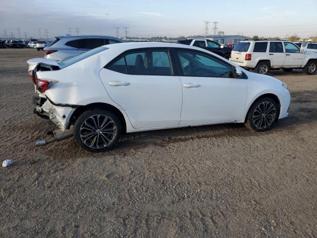 2T1BURHE6FC337286 - 2015 TOYOTA COROLLA L WHITE photo 3