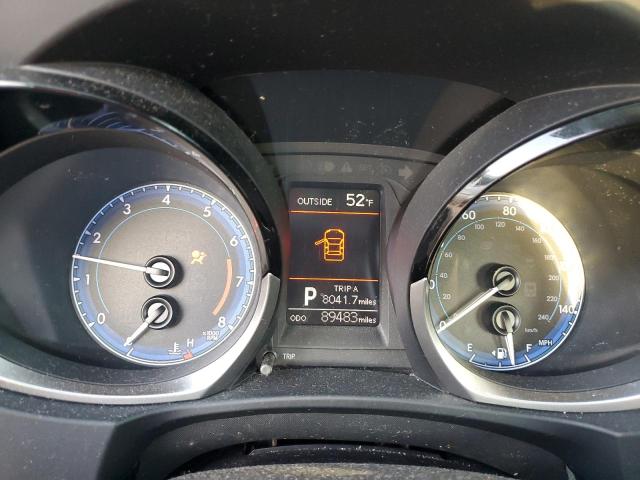 2T1BURHE6FC337286 - 2015 TOYOTA COROLLA L WHITE photo 9