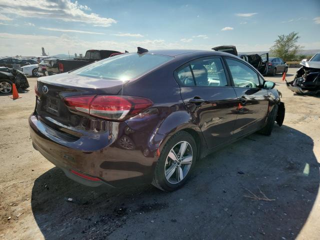 3KPFL4A78JE248932 - 2018 KIA FORTE LX Burgund zdjęcie 3