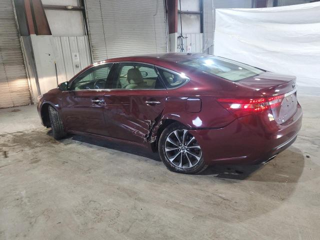 4T1BK1EB4GU228651 - 2016 TOYOTA AVALON XLE BURGUNDY photo 2