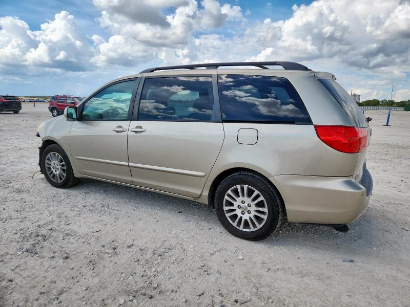 5TDYK4CC2AS291917 - 2010 TOYOTA SIENNA XLE TAN photo 2