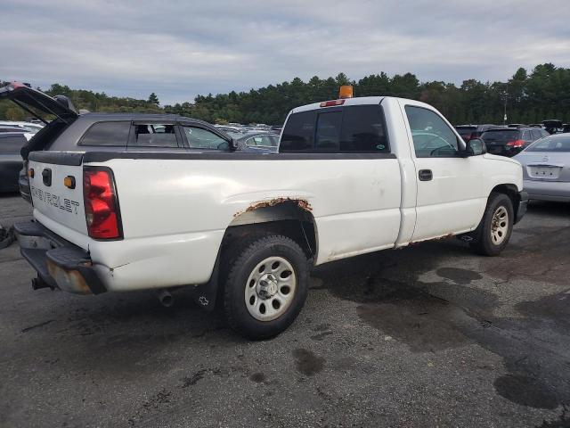 1GCEC14Z57Z150378 - 2007 CHEVROLET SILVERADO C1500 CLASSIC WHITE photo 3