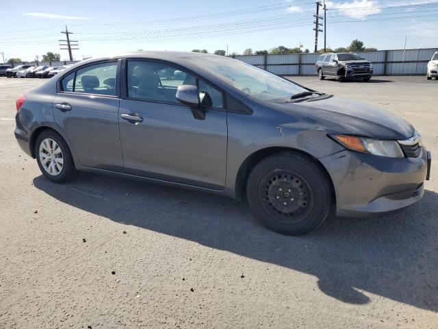 19XFB2F59CE376887 - 2012 HONDA CIVIC LX CHARCOAL photo 4