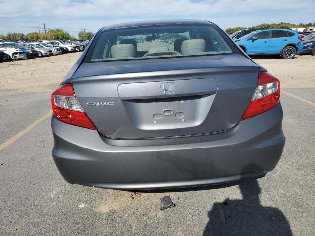 19XFB2F59CE376887 - 2012 HONDA CIVIC LX CHARCOAL photo 6