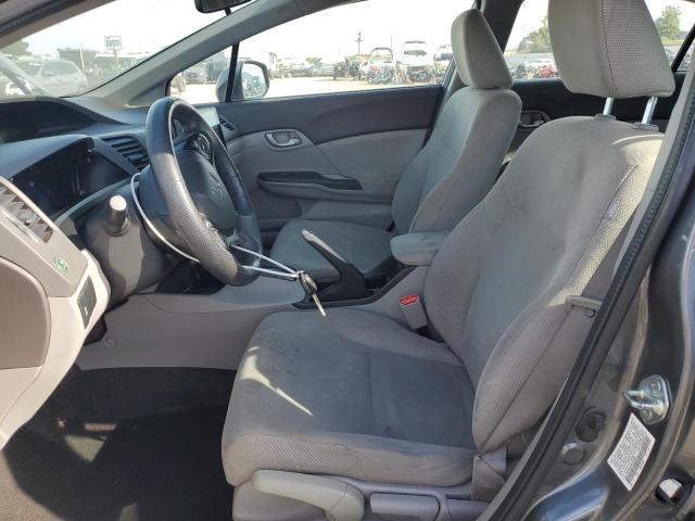 19XFB2F59CE376887 - 2012 HONDA CIVIC LX CHARCOAL photo 7