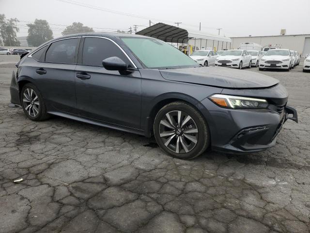 2HGFE1F76NH315900 - 2022 HONDA CIVIC EX CHARCOAL photo 4