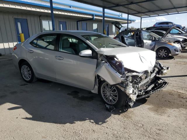 5YFBURHE0GP434422 - 2016 TOYOTA COROLLA L 银色 照片 4