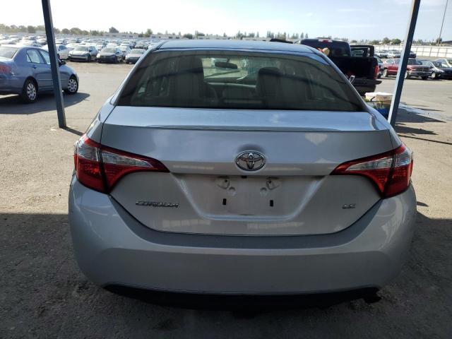 5YFBURHE0GP434422 - 2016 TOYOTA COROLLA L 银色 照片 6