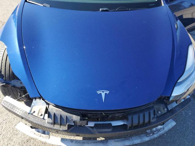 5YJ3E1EB6KF464879 - 2019 TESLA MODEL 3 Niebieski zdjęcie 11