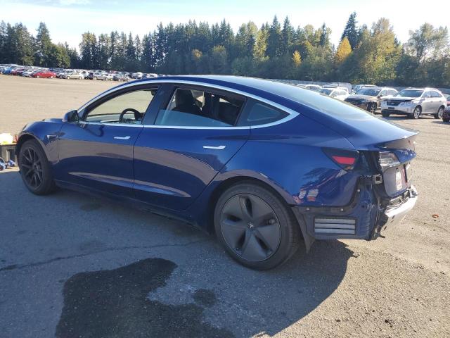 5YJ3E1EB6KF464879 - 2019 TESLA MODEL 3 Niebieski zdjęcie 2