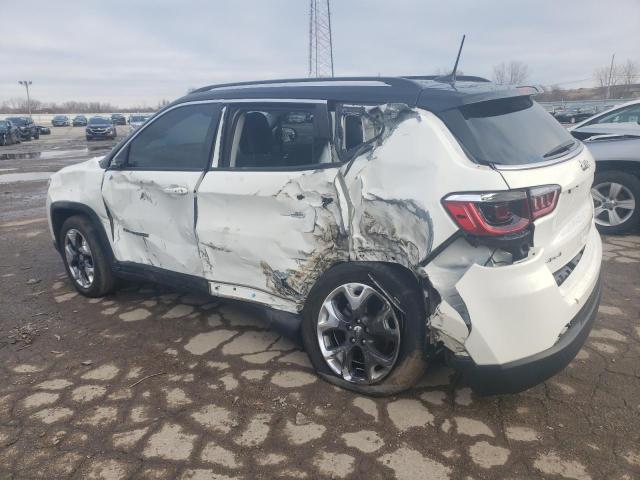 3C4NJDCB9MT540561 - 2021 JEEP COMPASS LIMITED WHITE photo 2