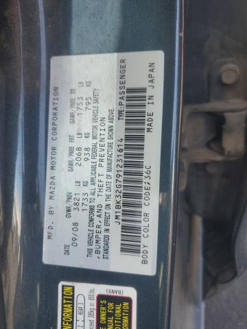 JM1BK32G791231614 - 2009 MAZDA 3 I Boz foto 12