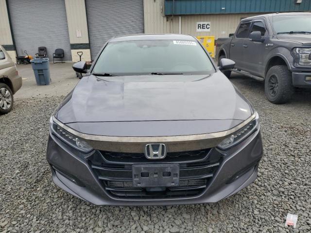 1HGCV1F35KA004274 - 2019 HONDA ACCORD SPORT Szary zdjęcie 5