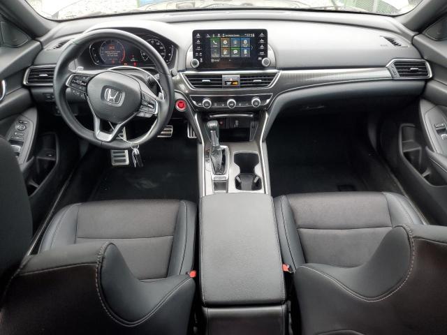 1HGCV1F35KA004274 - 2019 HONDA ACCORD SPORT Szary zdjęcie 8