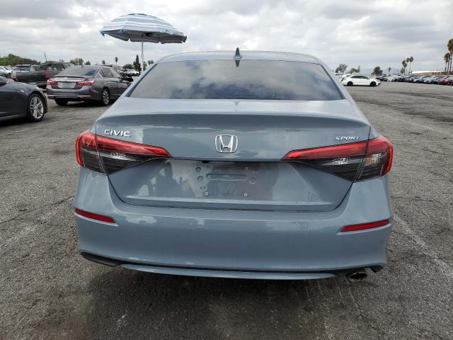 2HGFE2F52RH543273 - 2024 HONDA CIVIC SPORT GRAY photo 6