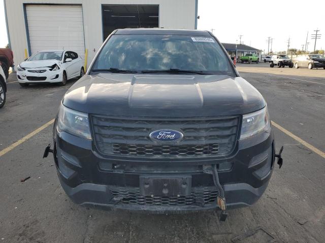 1FM5K8ARXJGC76766 - 2018 FORD EXPLORER POLICE INTERCEPTOR Noir photo 5