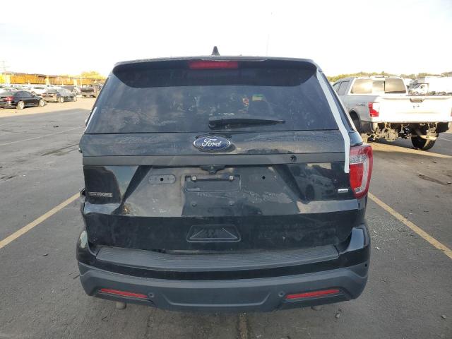 1FM5K8ARXJGC76766 - 2018 FORD EXPLORER POLICE INTERCEPTOR Noir photo 6