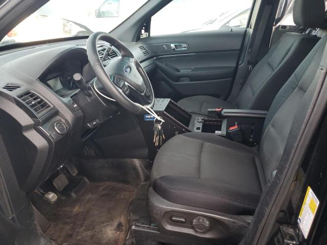 1FM5K8ARXJGC76766 - 2018 FORD EXPLORER POLICE INTERCEPTOR Noir photo 7