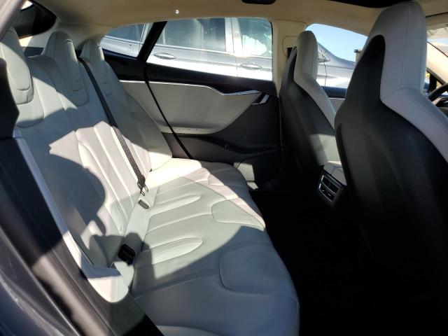 5YJSA1S17EFP32619 - 2014 TESLA MODEL S GRAY photo 10