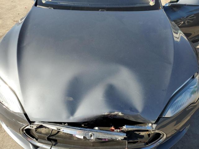 5YJSA1S17EFP32619 - 2014 TESLA MODEL S GRAY photo 11