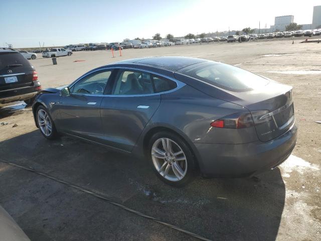 5YJSA1S17EFP32619 - 2014 TESLA MODEL S GRAY photo 2