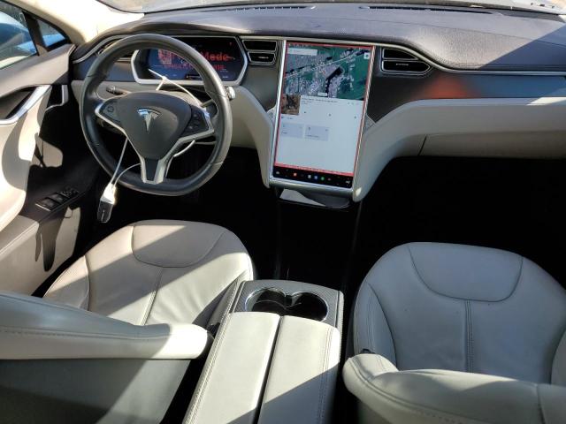 5YJSA1S17EFP32619 - 2014 TESLA MODEL S GRAY photo 8