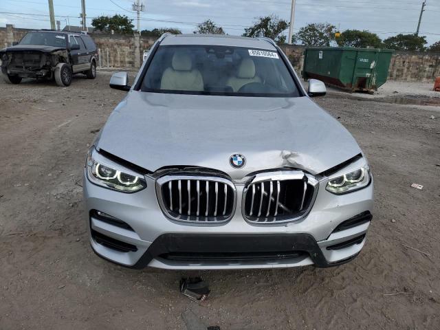 5UXTY3C02L9D39248 - 2020 BMW X3 SDRIVE30I SILVER photo 5