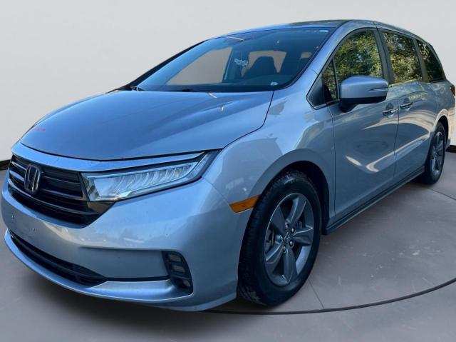 5FNRL6H53PB039193 - 2023 HONDA ODYSSEY EX SILVER photo 2