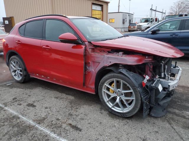 ZASPAKBN8K7C30855 - 2019 ALFA ROMEO STELVIO TI Կարմիր լուսանկար 4