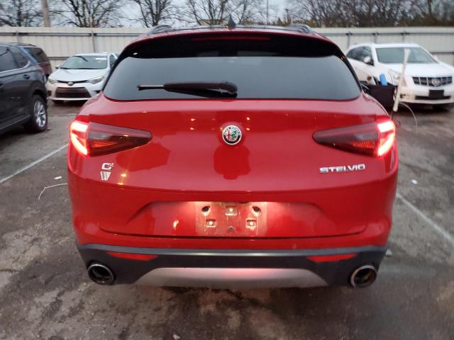 ZASPAKBN8K7C30855 - 2019 ALFA ROMEO STELVIO TI Կարմիր լուսանկար 6