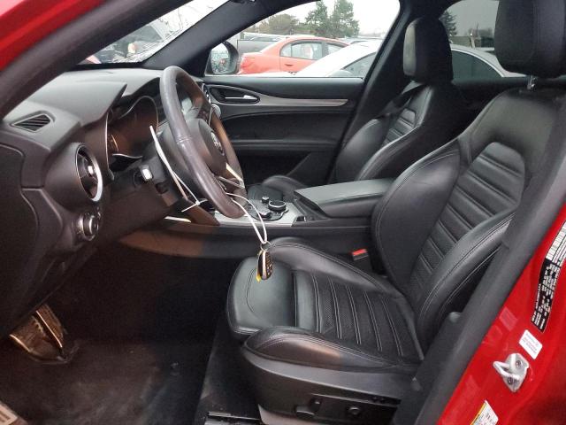 ZASPAKBN8K7C30855 - 2019 ALFA ROMEO STELVIO TI Կարմիր լուսանկար 7