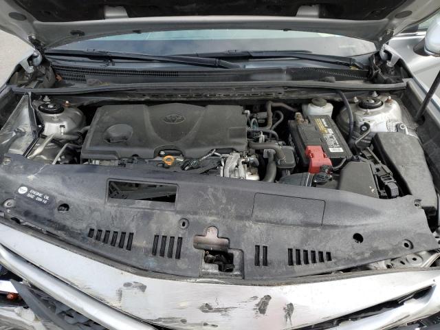 4T1B11HK4KU185498 - 2019 TOYOTA CAMRY L SILVER photo 11