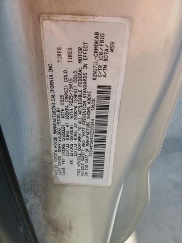 5TEWM72N13Z230344 - 2003 TOYOTA TACOMA XTRACAB Silber Foto 12