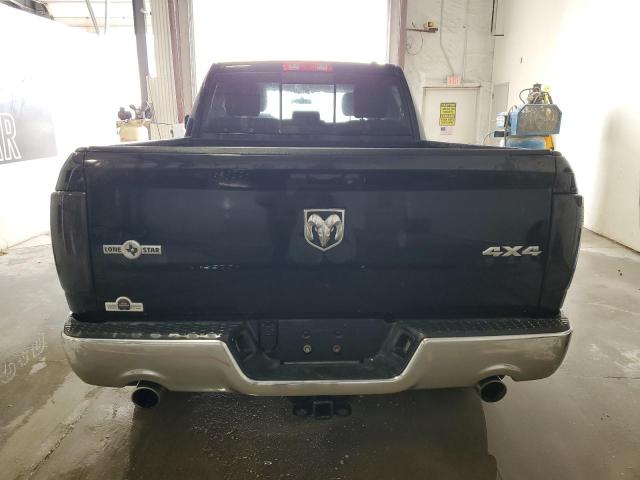 1C6RD7GT0CS214300 - 2012 DODGE RAM 1500 SLT BLACK photo 6
