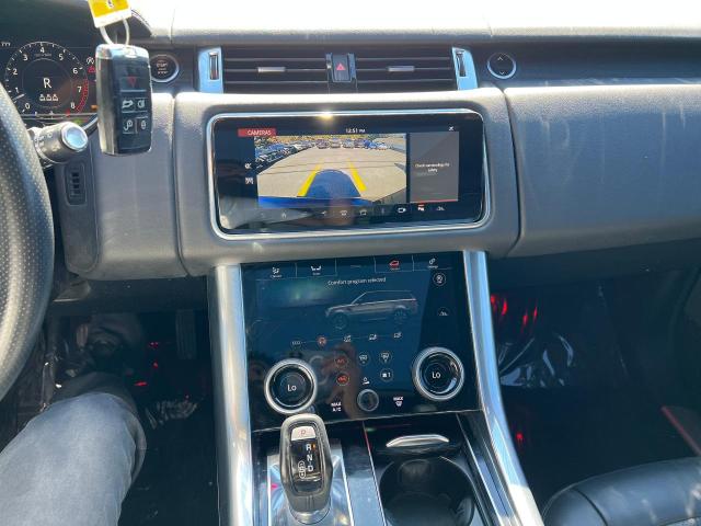 SALWR2SU7LA725498 - 2020 LAND ROVER RANGE ROVE HSE BLACK photo 10