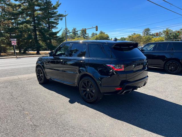 SALWR2SU7LA725498 - 2020 LAND ROVER RANGE ROVE HSE BLACK photo 3