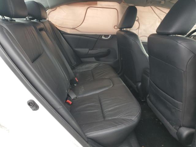 19XFB2F94FE206184 - 2015 HONDA CIVIC EXL WHITE photo 10