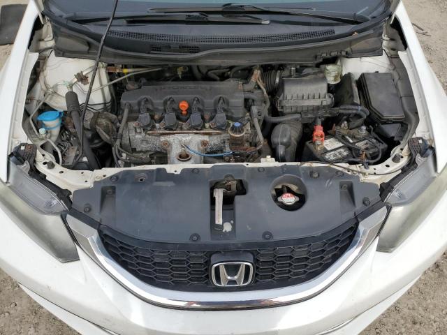 19XFB2F94FE206184 - 2015 HONDA CIVIC EXL WHITE photo 11