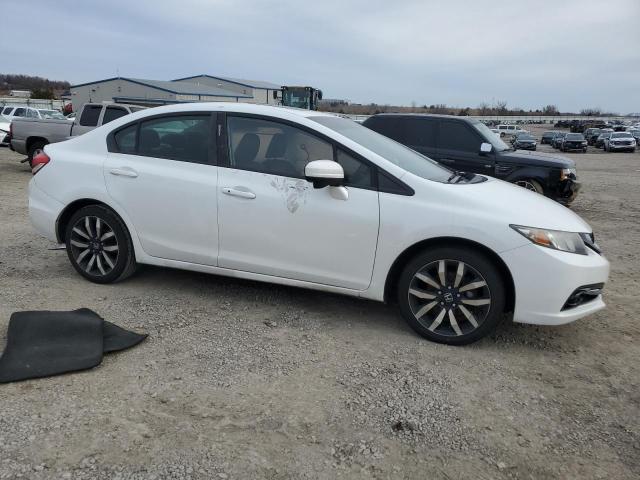 19XFB2F94FE206184 - 2015 HONDA CIVIC EXL WHITE photo 4